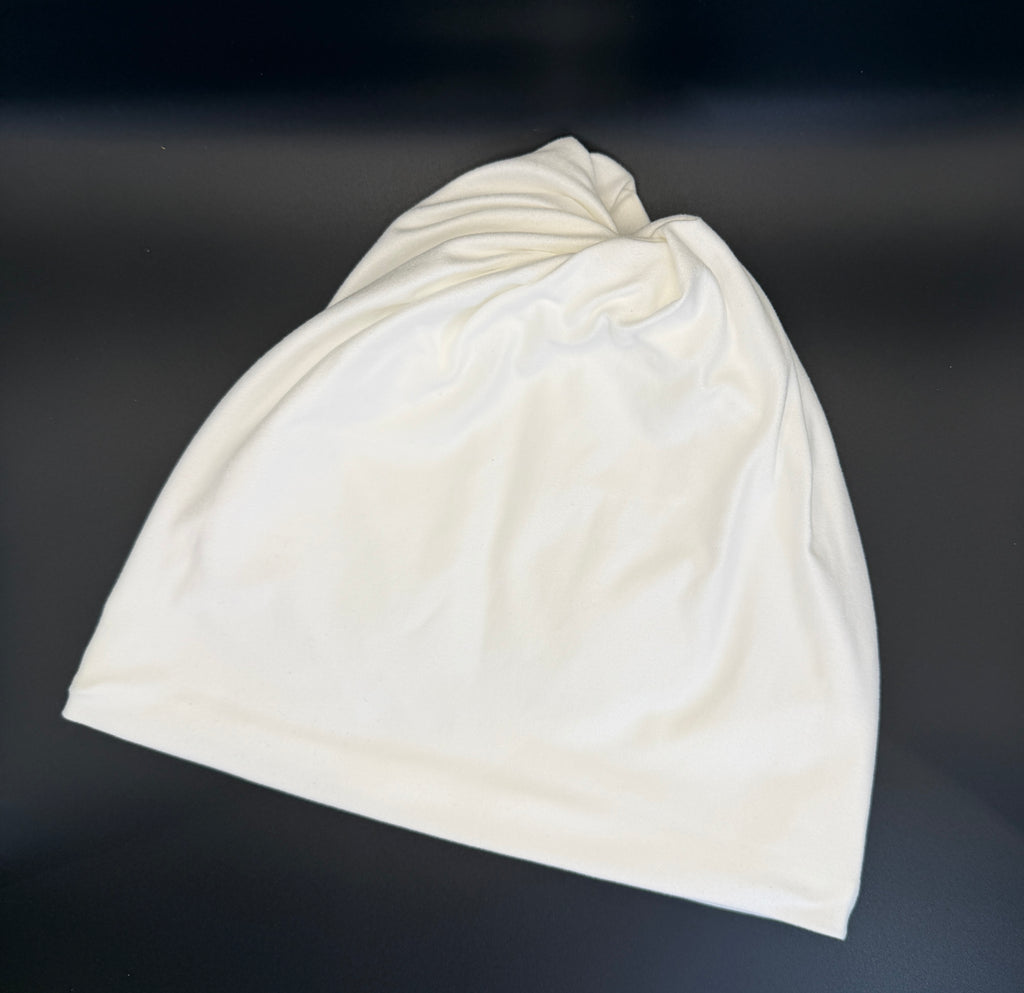 White Comfort Beanie