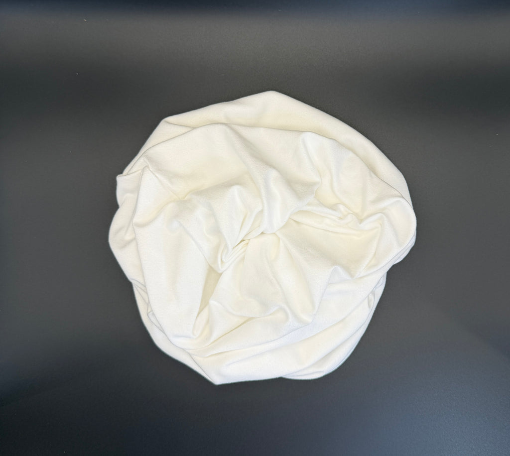 White Comfort Beanie