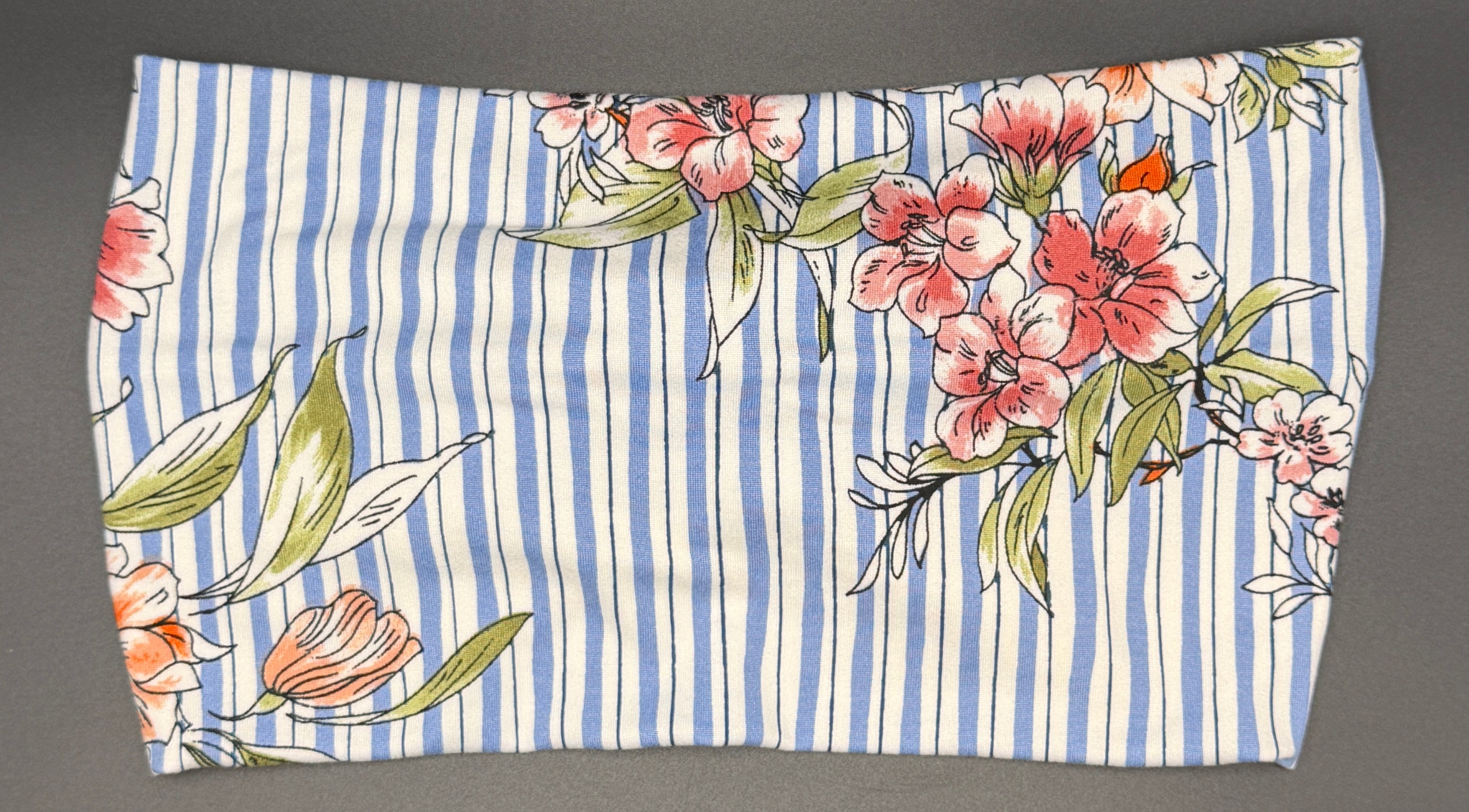 Pinstripe Floral Comfort Band