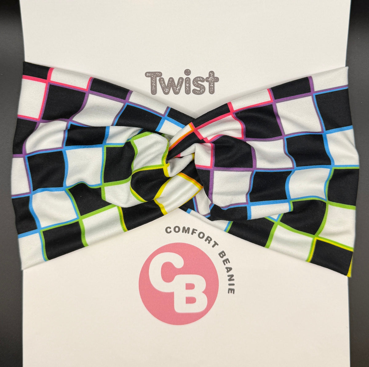 Rainbow Checkered Comfort Band