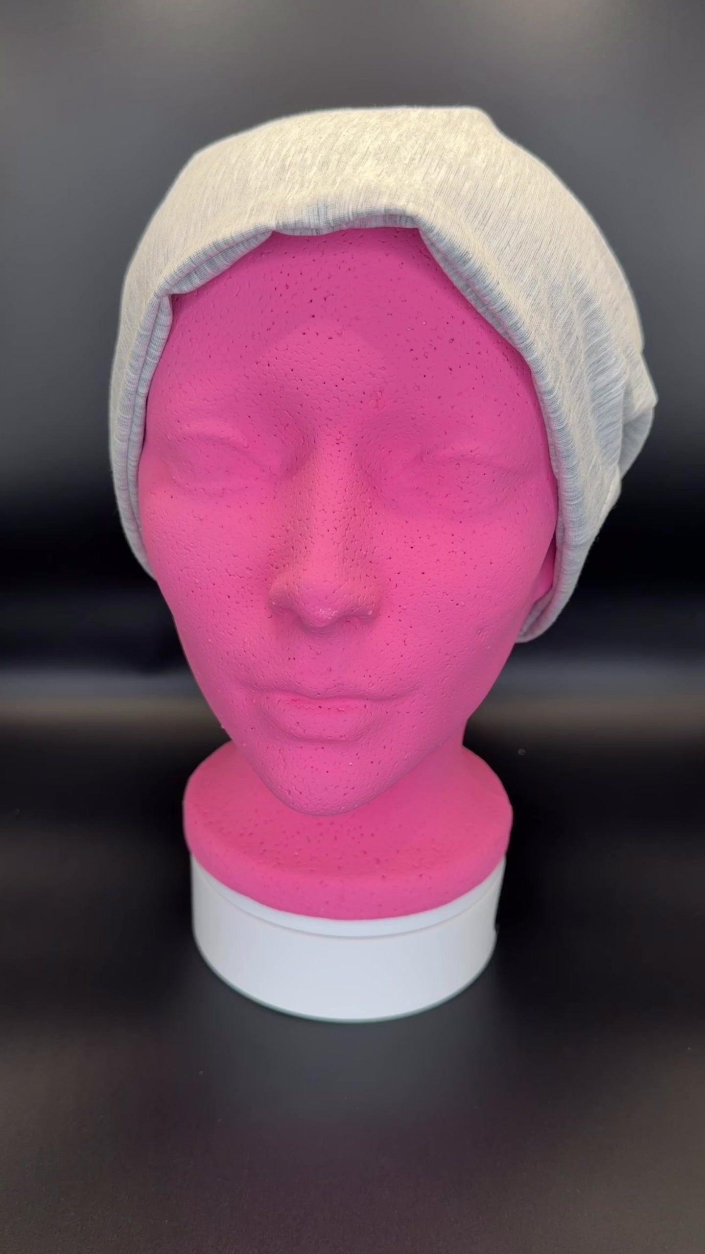 Grey Athletic Comfort Beanie